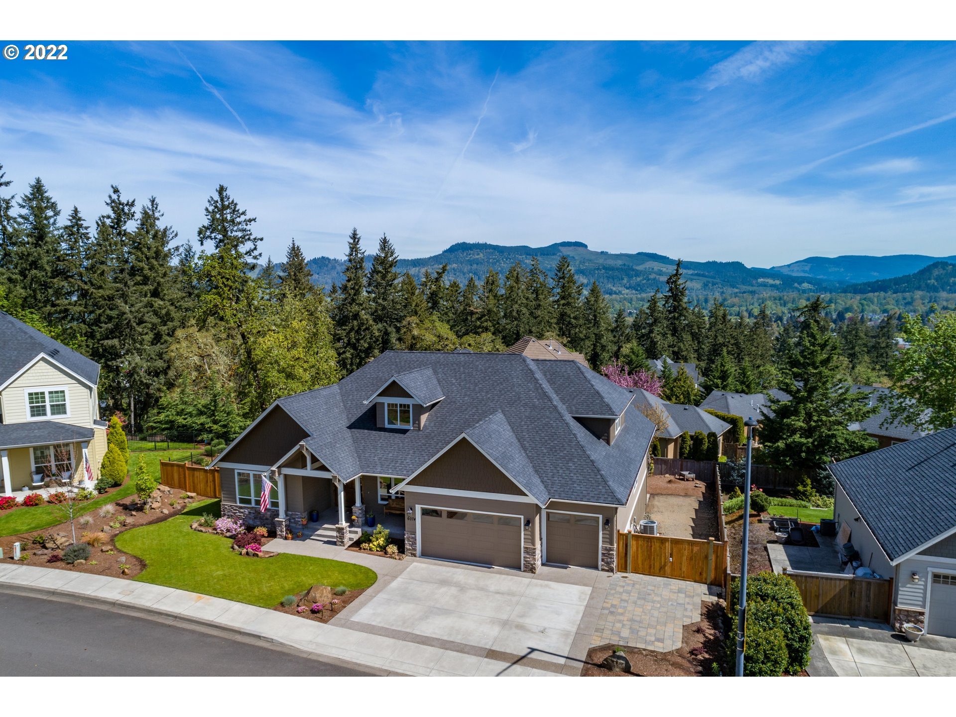 6074 Graystone Loop Springfield, OR 97478 - Photo 3 of 32 an aerial view of a house
