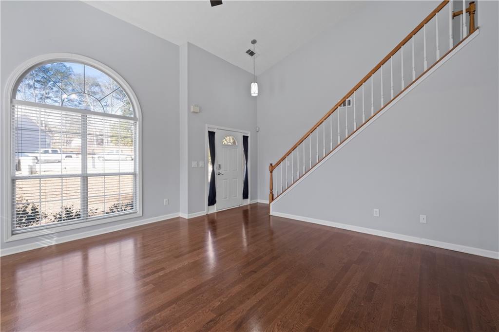 4240 Berkeley Mill Lane Duluth, GA 30096 - Photo 7 of 32 a view of an entryway with wooden floor