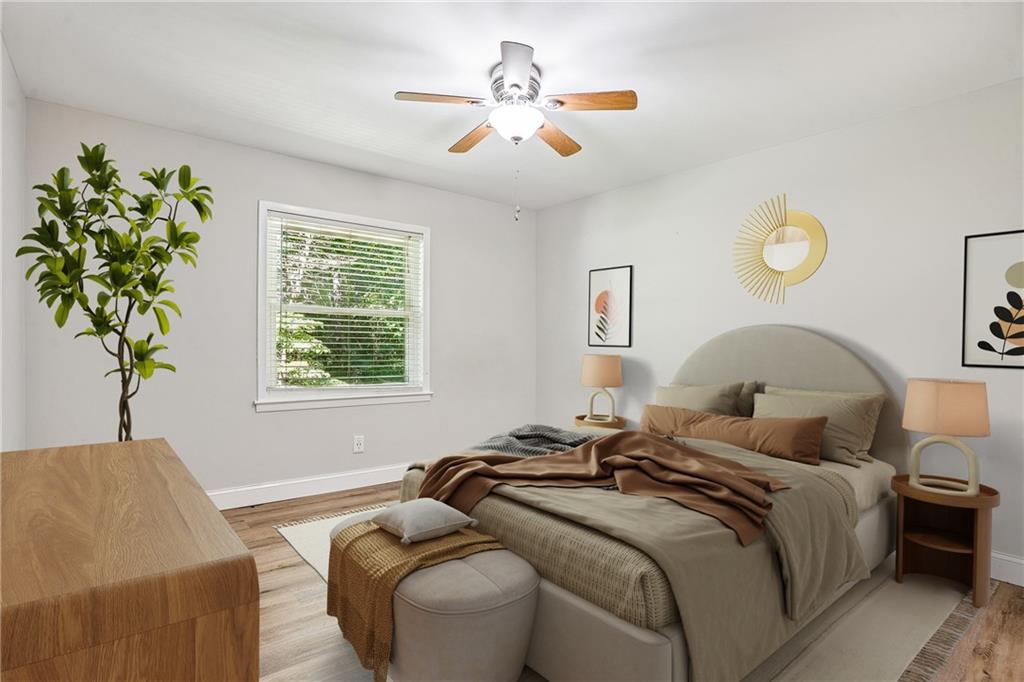 1010 Scott Boulevard, Unit A6 Decatur, GA 30030 - Photo 15 of 26 a bedroom with bed and a window