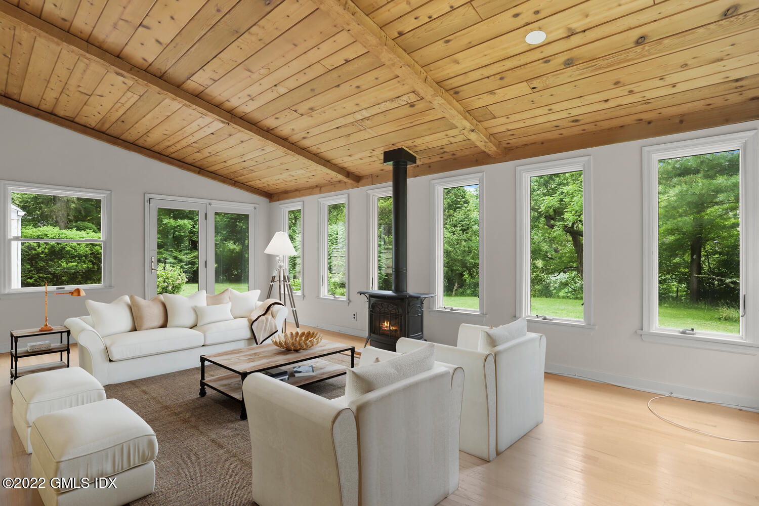 75 Fairfield Road Greenwich, CT 06830 - Photo 8 of 18 a living room with furniture and windows