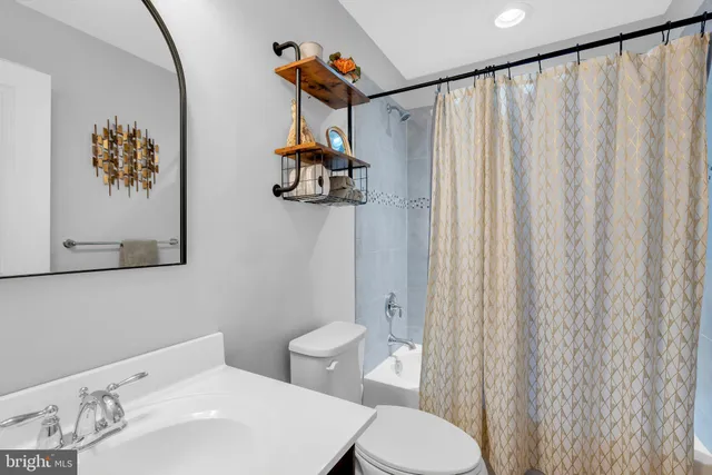 a bathroom with a sink and toilet