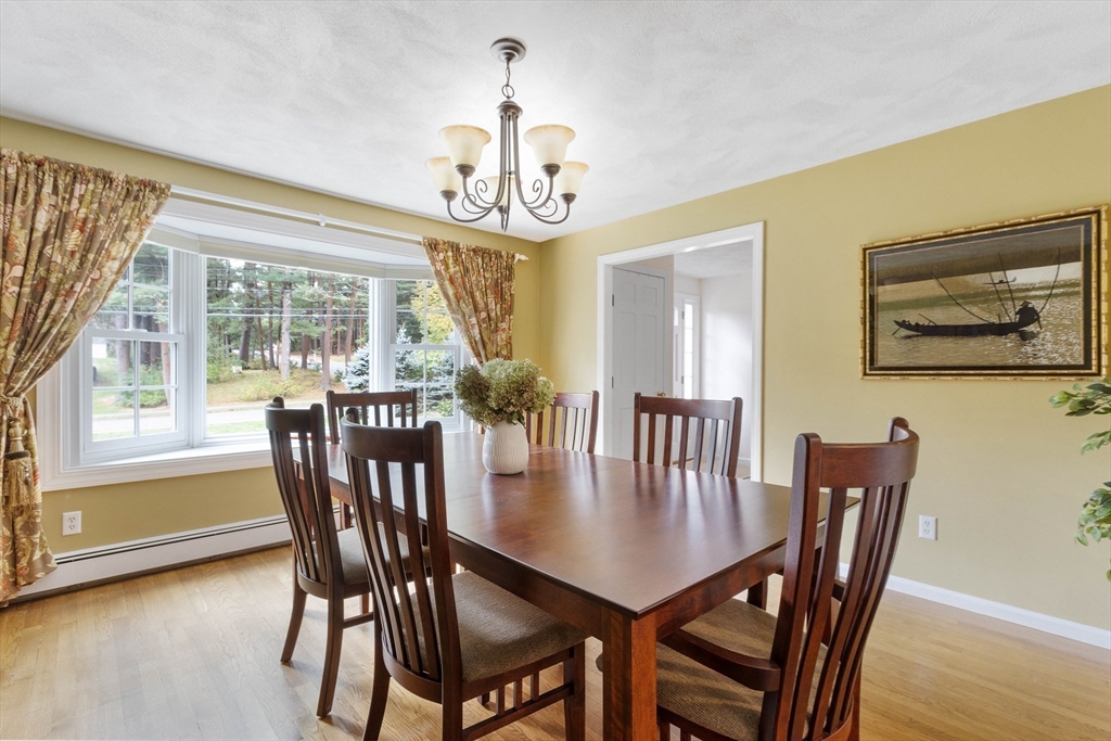 7 Countryside Road Natick, MA 01760 - Photo 13 of 37 a view of a dining room with furniture window and wooden floor