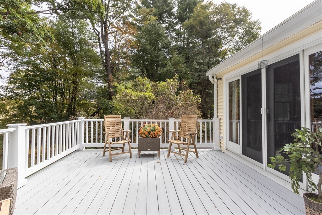 7 Countryside Road Natick, MA 01760 - Photo 27 of 37 a view of balcony with deck and wooden floor