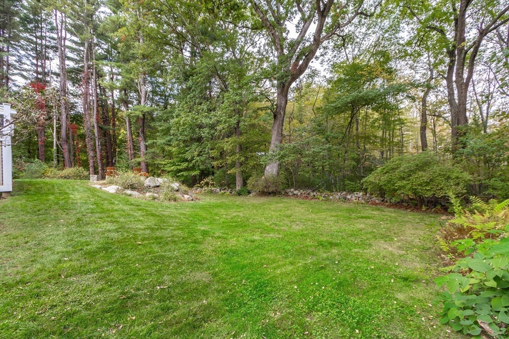 7 Countryside Road Natick, MA 01760 - Photo 35 of 37 a view of a backyard with large trees