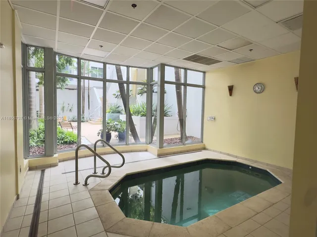 a view of a livingroom with furniture