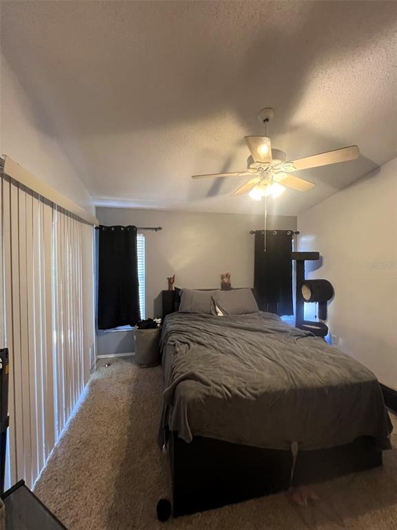 4207 Chesterfield Circle Palm Harbor, FL 34683 - Photo 4 of 7 a bedroom with a bed and a chandelier