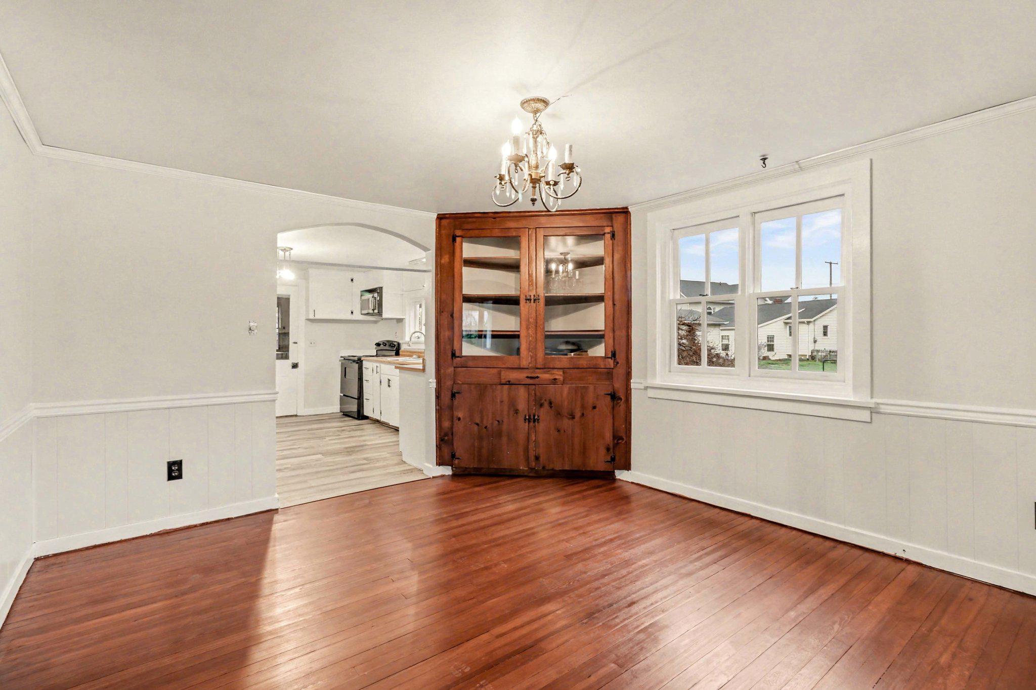 201 4th Street Boiling Springs, PA 17007 - Photo 8 of 34 wooden floor in an empty room with a window