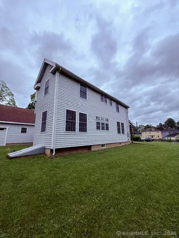 a house view with a outdoor space