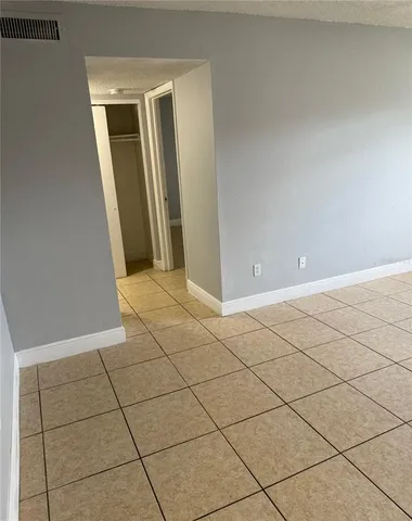 a view of empty room