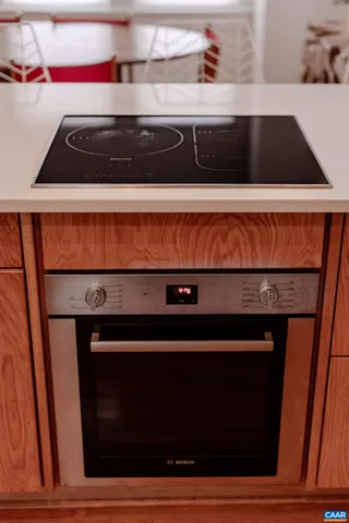 a close view of stove top oven