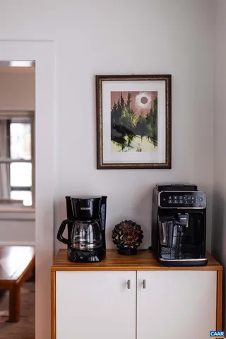 a view of a livingroom with furniture and window