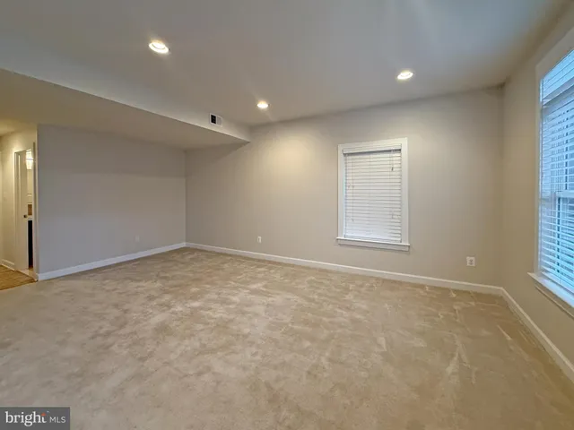 a view of empty room
