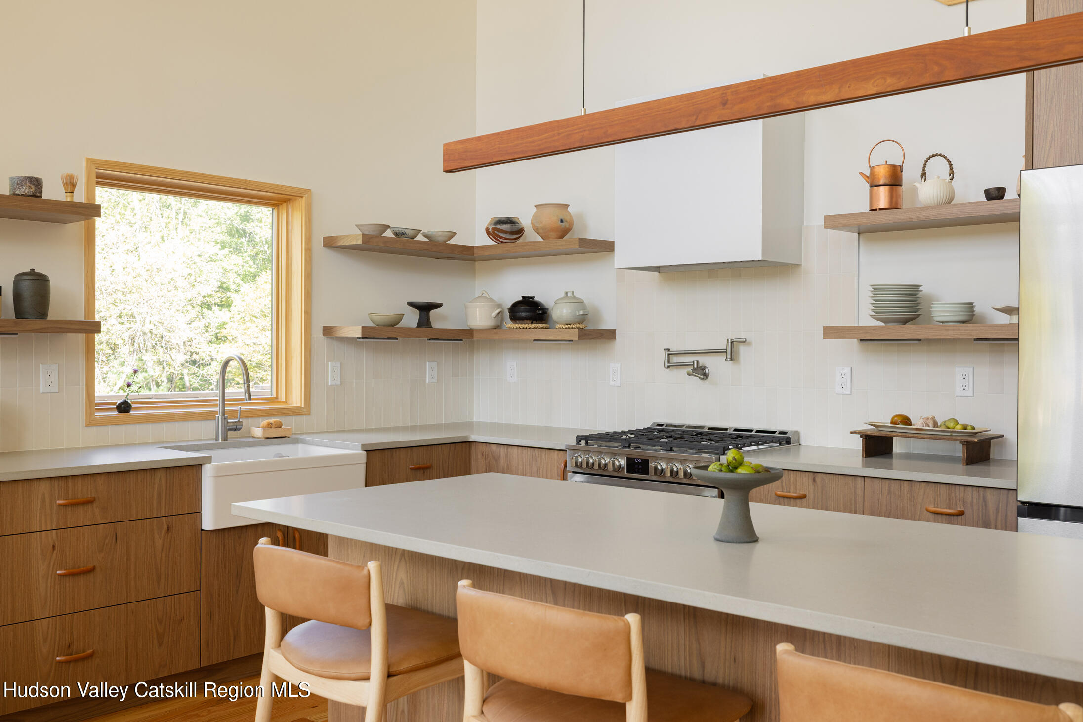 171 Birchall Road Wawarsing, NY 12428 - Photo 12 of 26 a kitchen with stainless steel appliances a sink a stove and a window