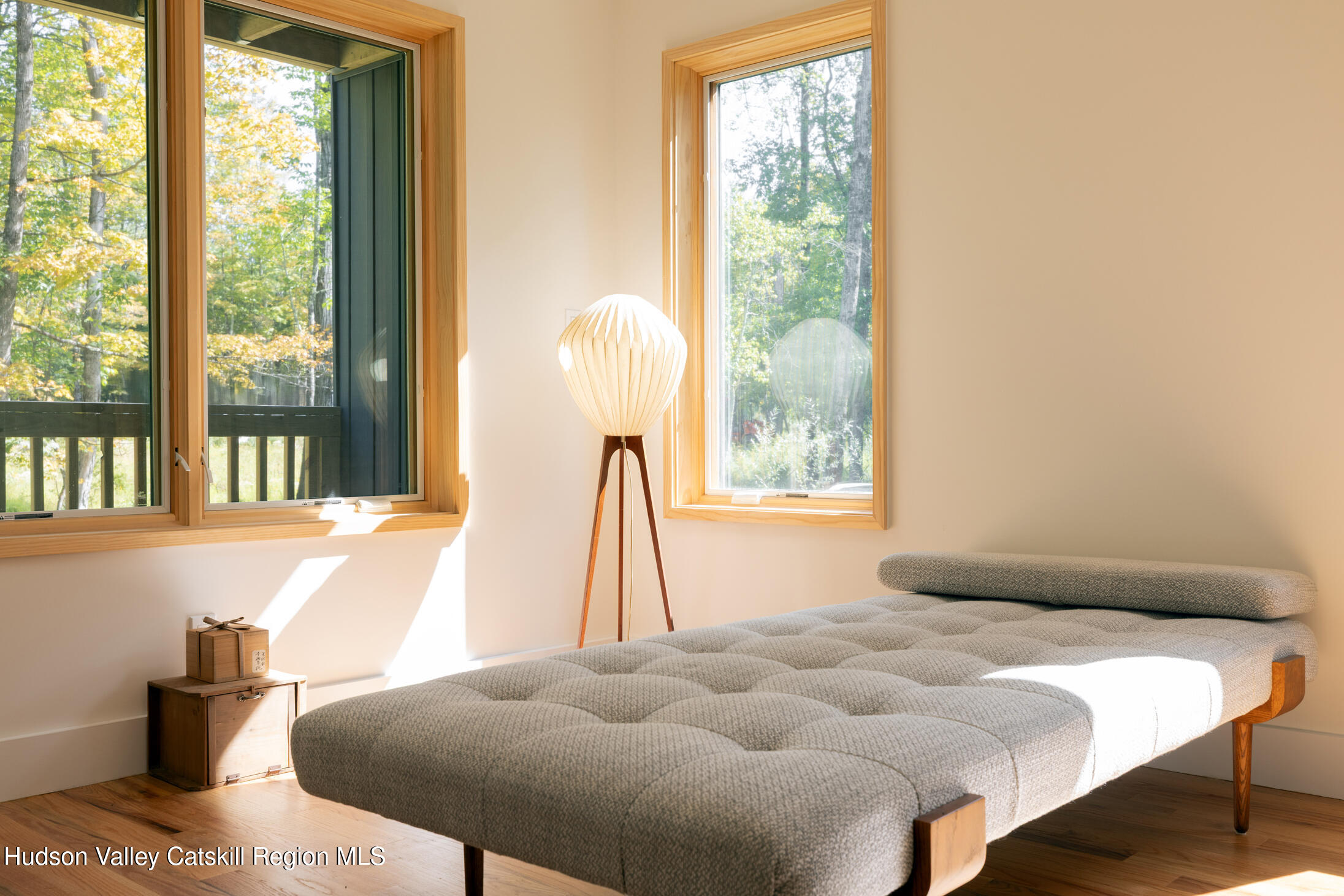 171 Birchall Road Wawarsing, NY 12428 - Photo 17 of 26 a bedroom with a bed and a large window