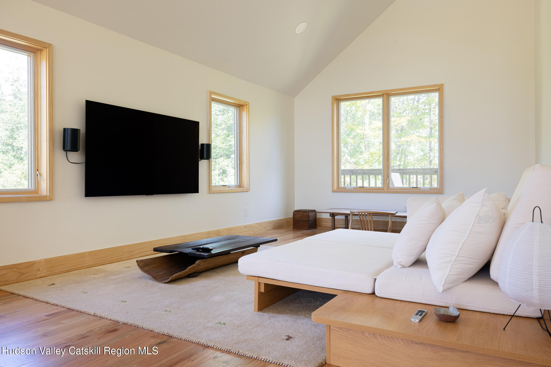 171 Birchall Road Wawarsing, NY 12428 - Photo 18 of 26 a living room with furniture and a flat screen tv