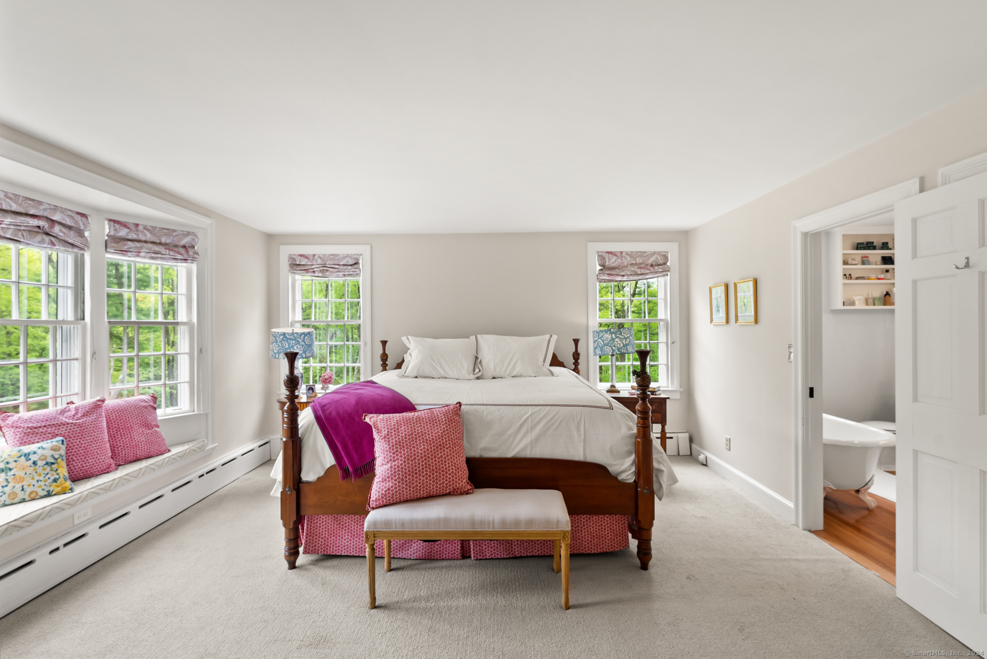 210 Doolittle Drive Norfolk, CT 06058 - Photo 20 of 40 a spacious bedroom with a bed chair and window