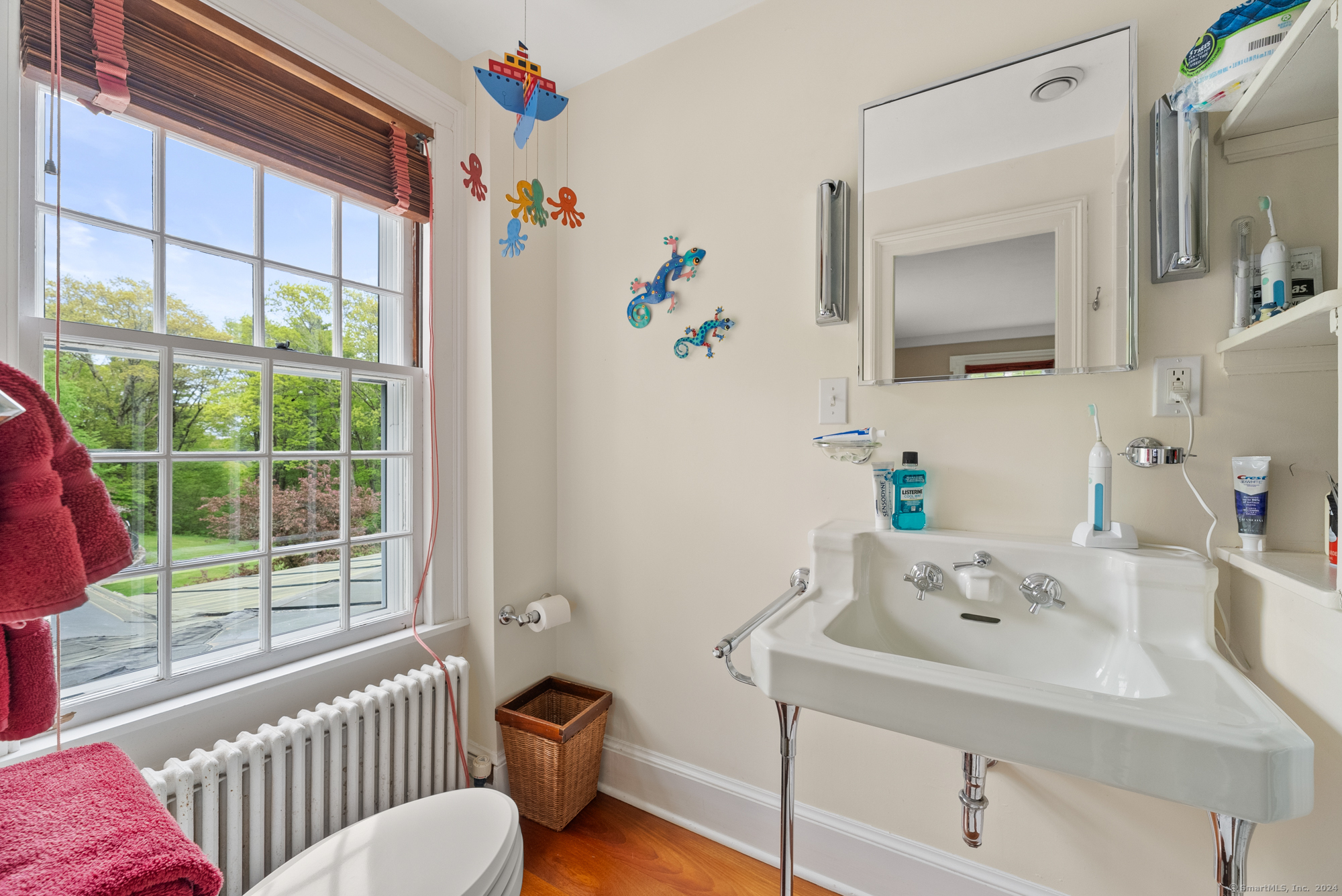 210 Doolittle Drive Norfolk, CT 06058 - Photo 29 of 40 a bathroom with a sink mirror and a window