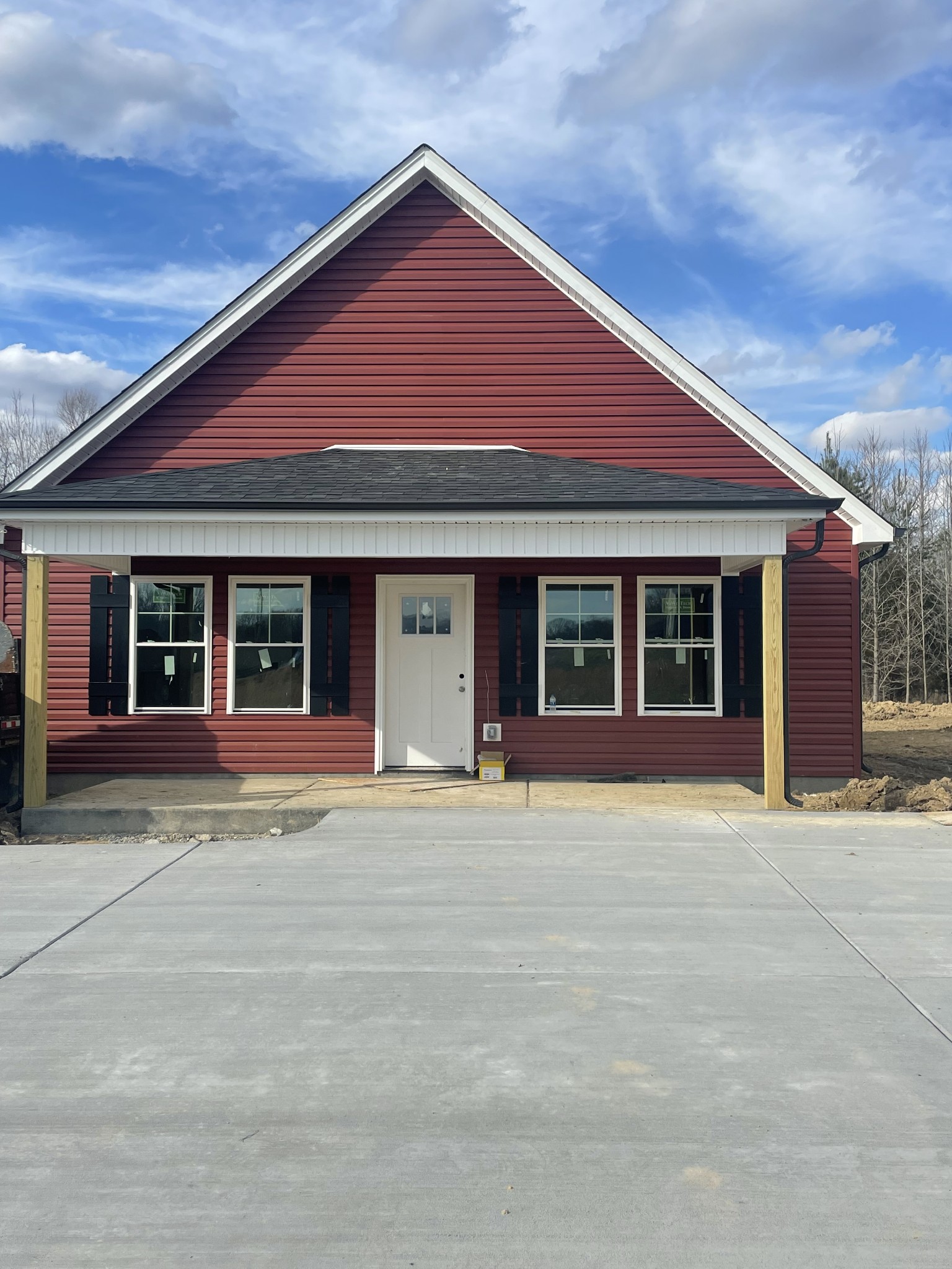 128 Eno Road Dickson, TN 37055 - Photo 1 of 12 front view of a house with a outdoor space