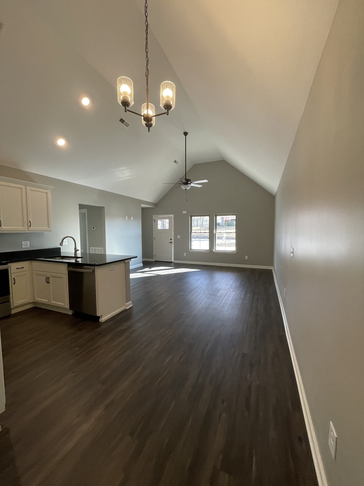 128 Eno Road Dickson, TN 37055 - Photo 4 of 12 a view of empty room with wooden floor