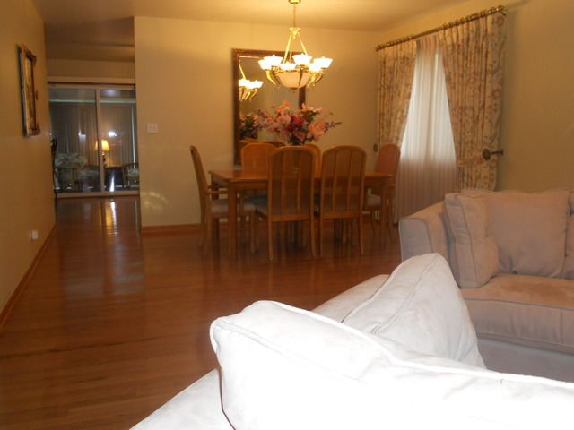 58 Pheasant Road Matteson, IL 60443 - Photo 4 of 20 a living room with furniture and a chandelier