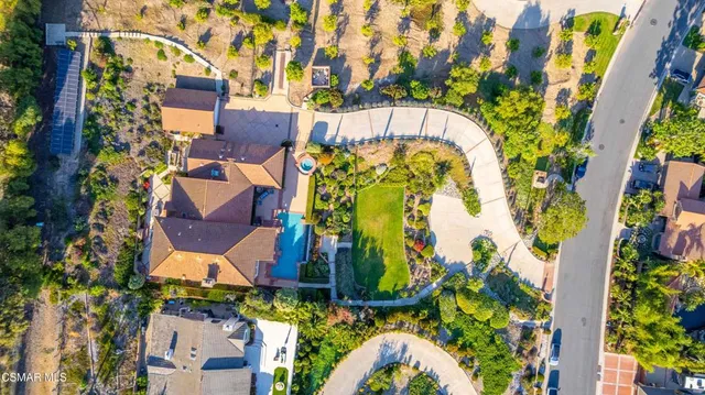 a view of street with ocean view