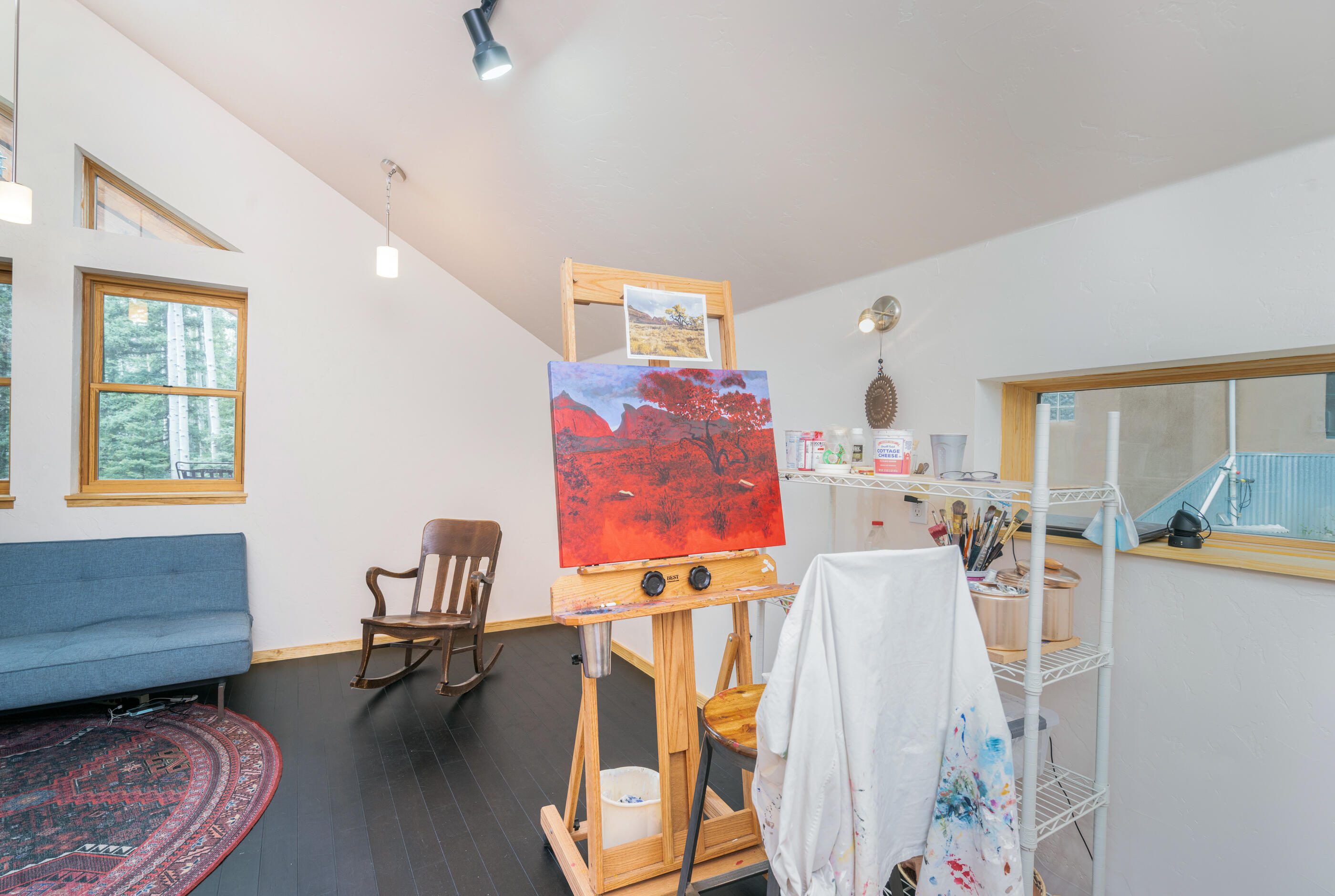 15322 Road 55.9 Rico, CO 81332 - Photo 19 of 32 a living room with furniture and a wooden floor