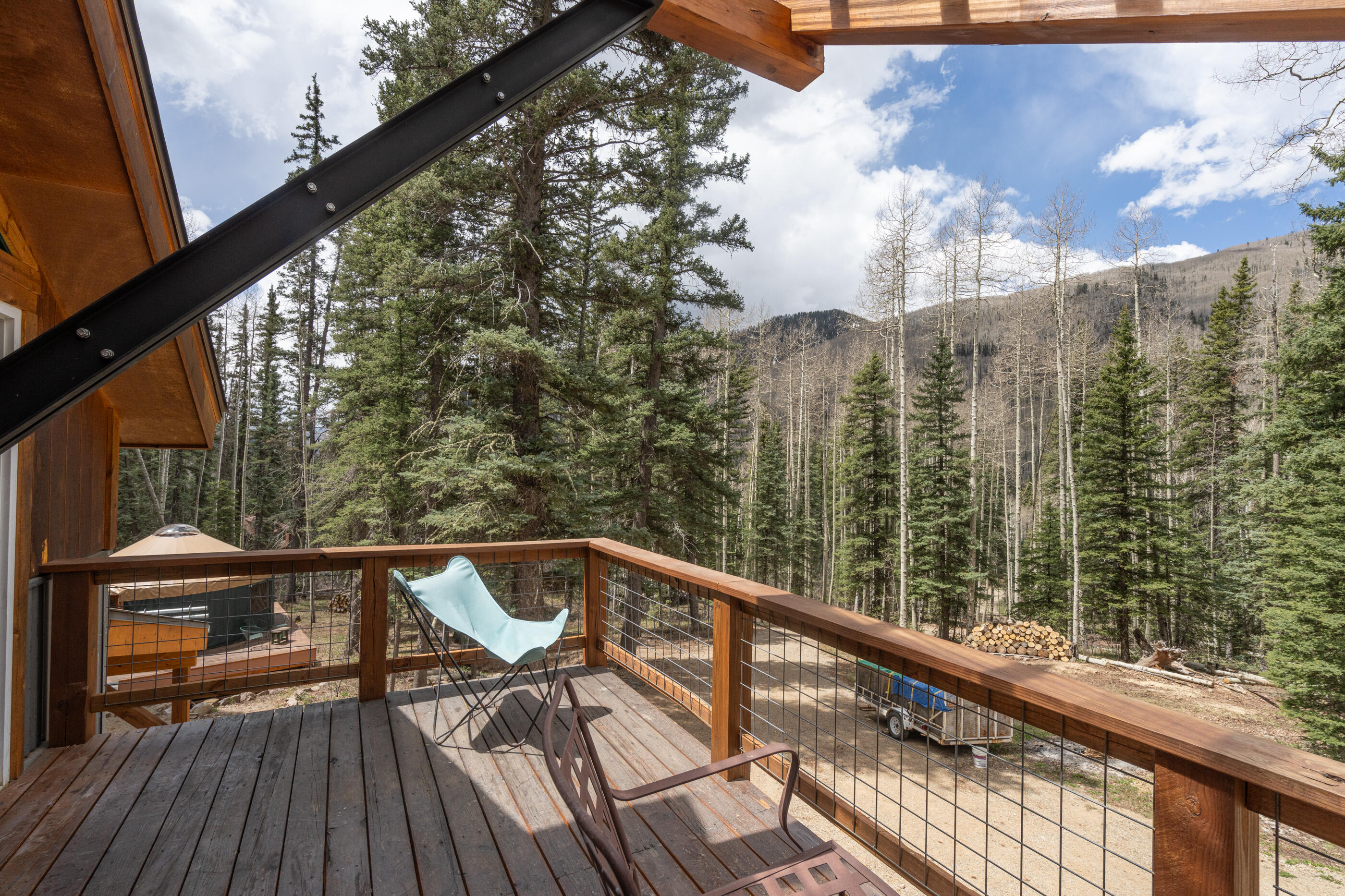 15322 Road 55.9 Rico, CO 81332 - Photo 22 of 32 a view of balcony with furniture