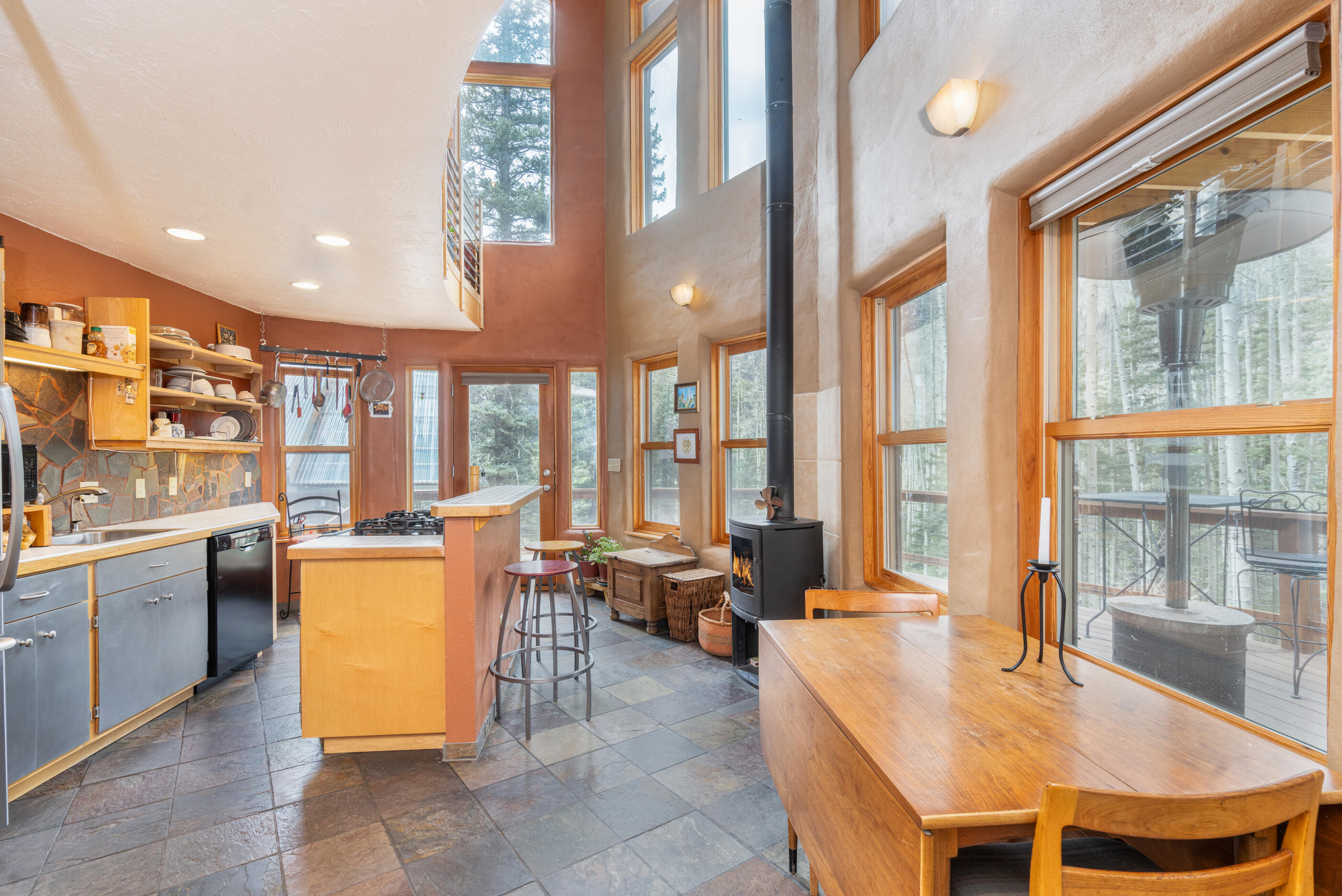 15322 Road 55.9 Rico, CO 81332 - Photo 5 of 32 a large living room with large windows