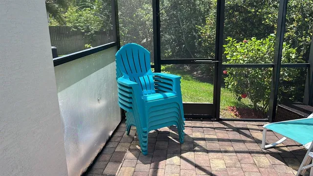 a view of a lake with a mountain