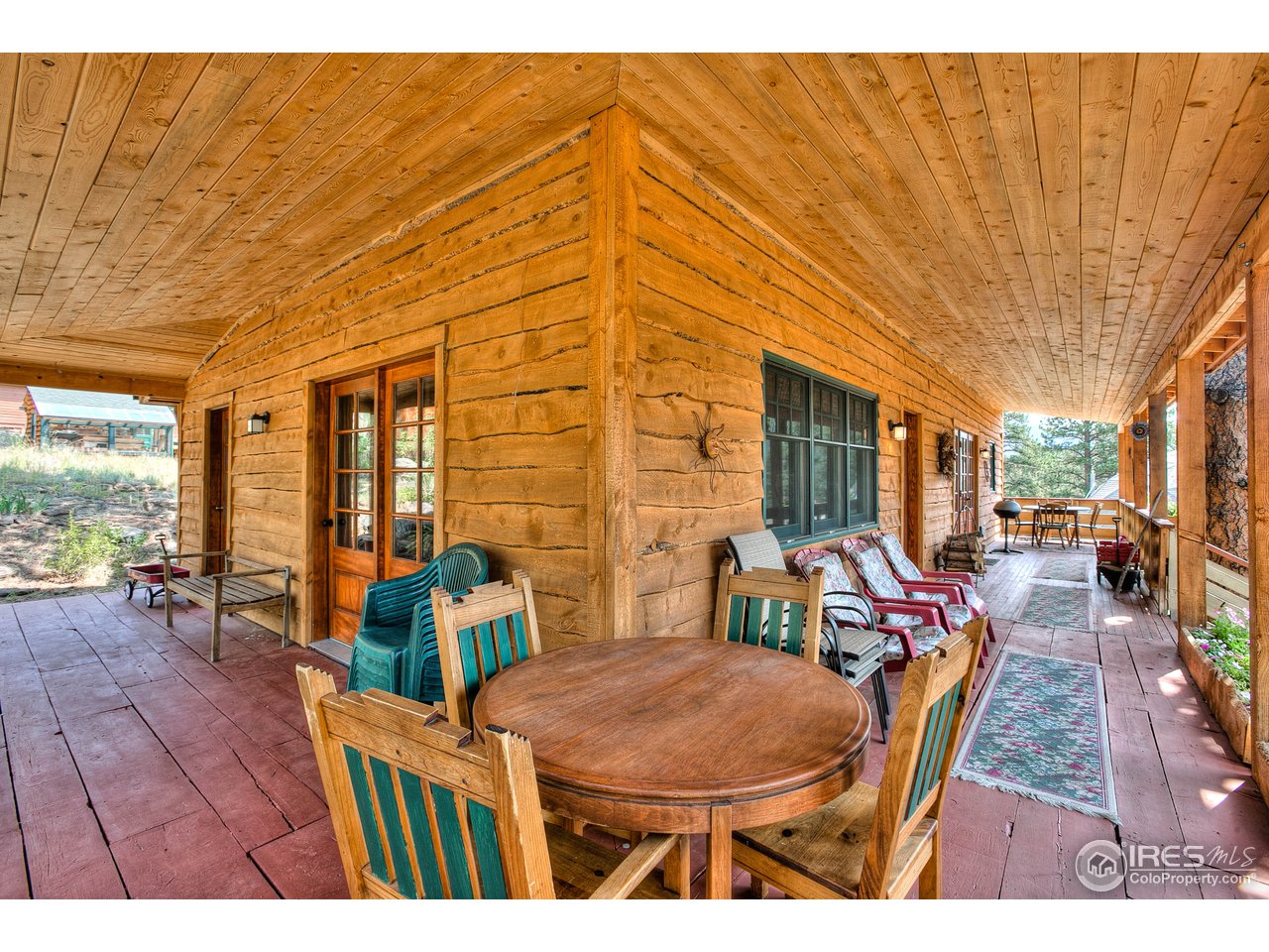 2112 Eagle Cliff Road Estes Park, CO 80517 - Photo 7 of 30 a view of an outdoor space with furniture