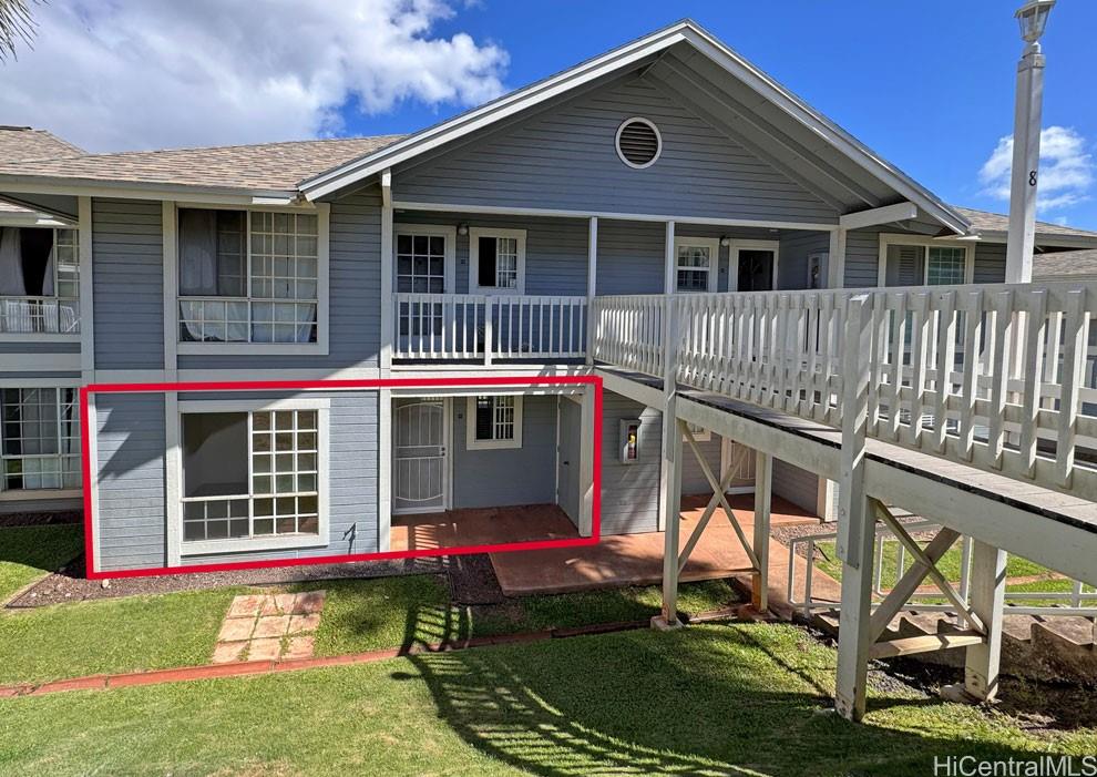 92-1150 Hame Street, Unit 8102 Kapolei, HI 96707 - Photo 2 of 19 a view of a house with a yard and furniture