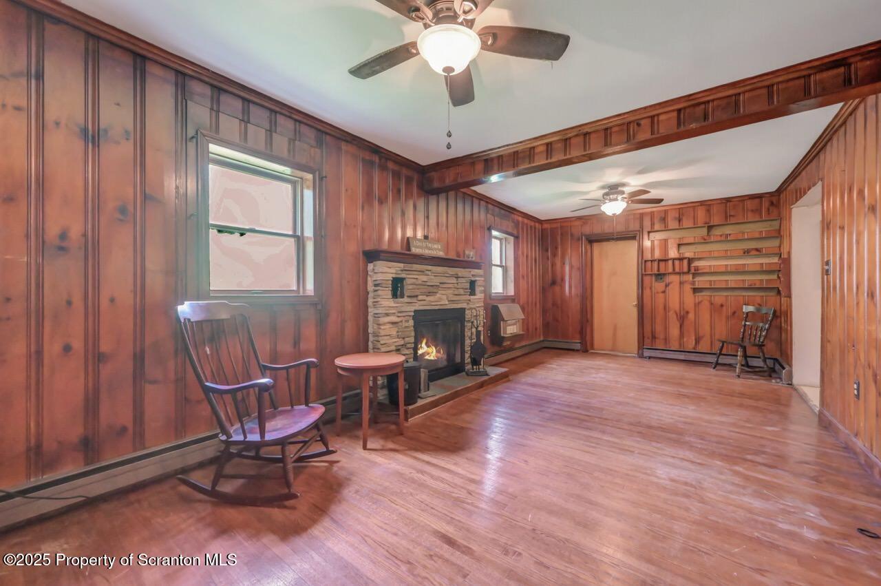 50 Little Lake Road Lake Ariel, PA 18436 - Photo 14 of 73 a view of a livingroom with furniture and a ceiling fan