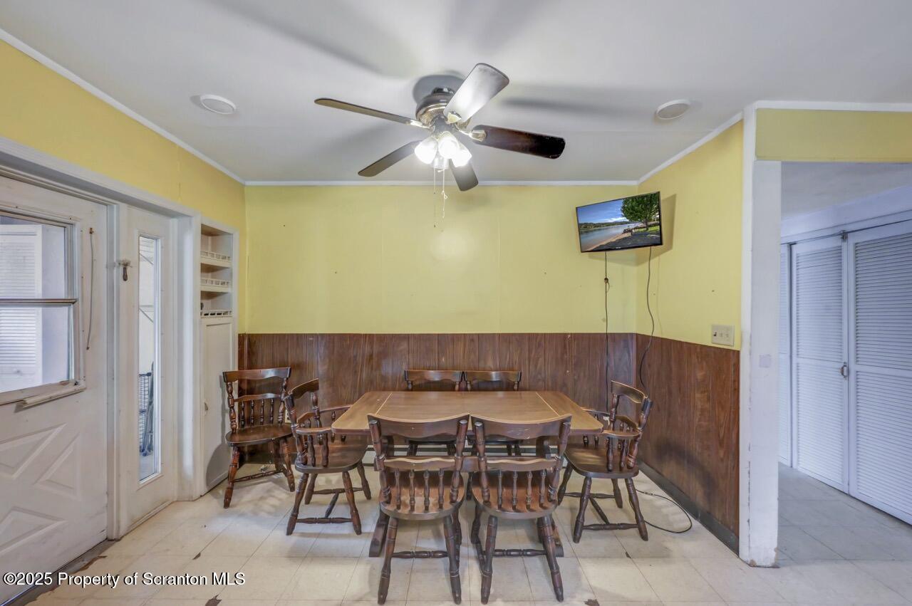 50 Little Lake Road Lake Ariel, PA 18436 - Photo 10 of 73 a view of a dining room with furniture and chandelier fan