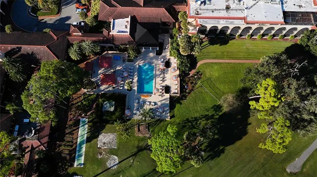 an outdoor view having patio