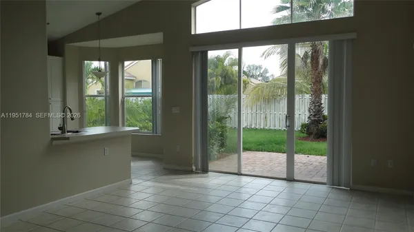 a view of a room with window