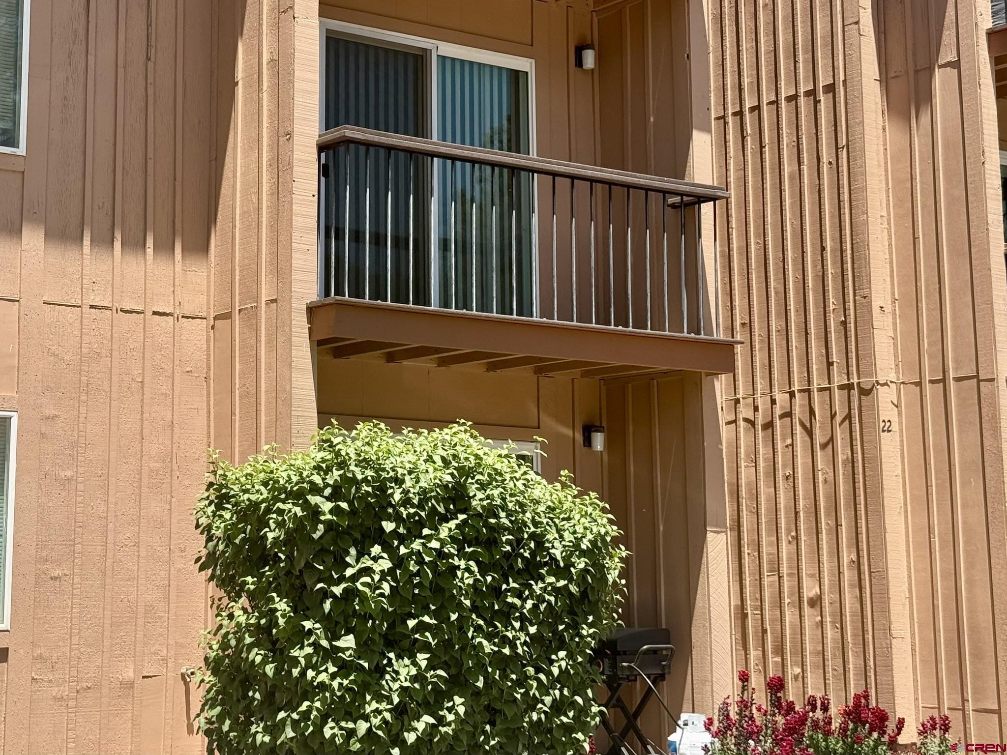 34237 Highway 550, Unit 27 Durango, CO 81301 - Photo 32 of 45 a view of a balcony with plants