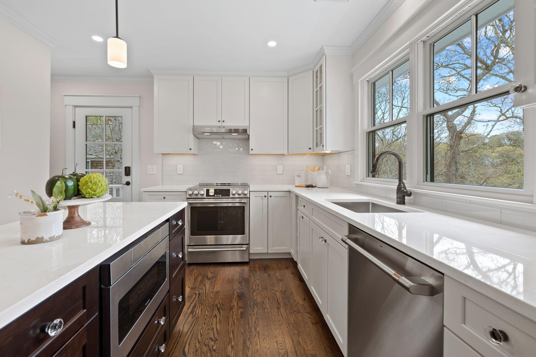 321 Tower Hill Road Osterville, MA 02655 - Photo 11 of 38 a kitchen with a sink stove and window