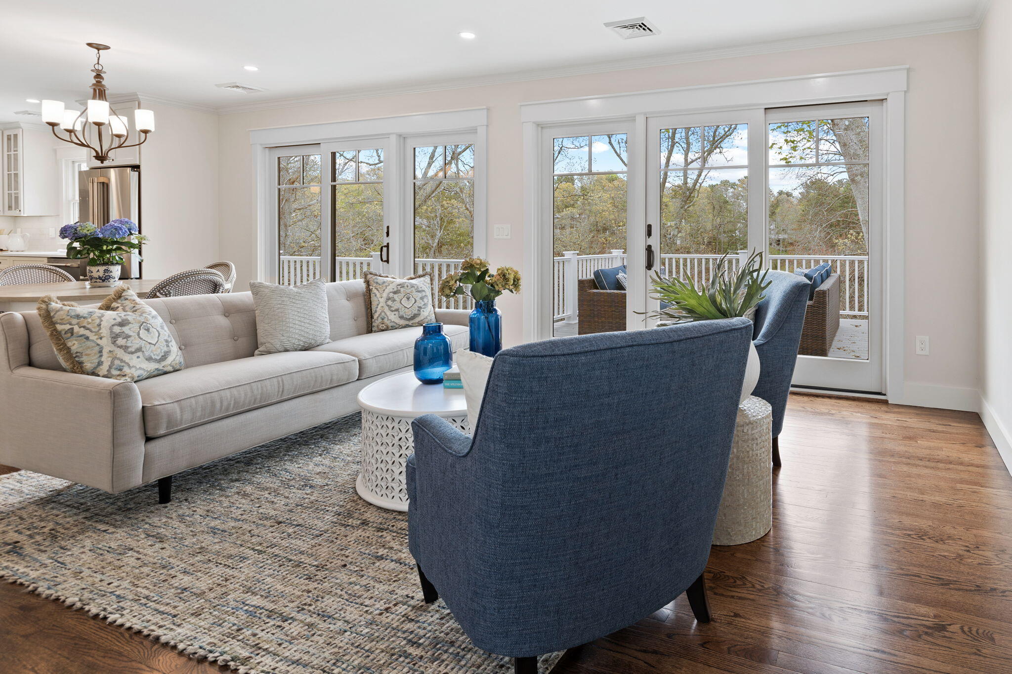 321 Tower Hill Road Osterville, MA 02655 - Photo 5 of 38 a living room with furniture and a large window