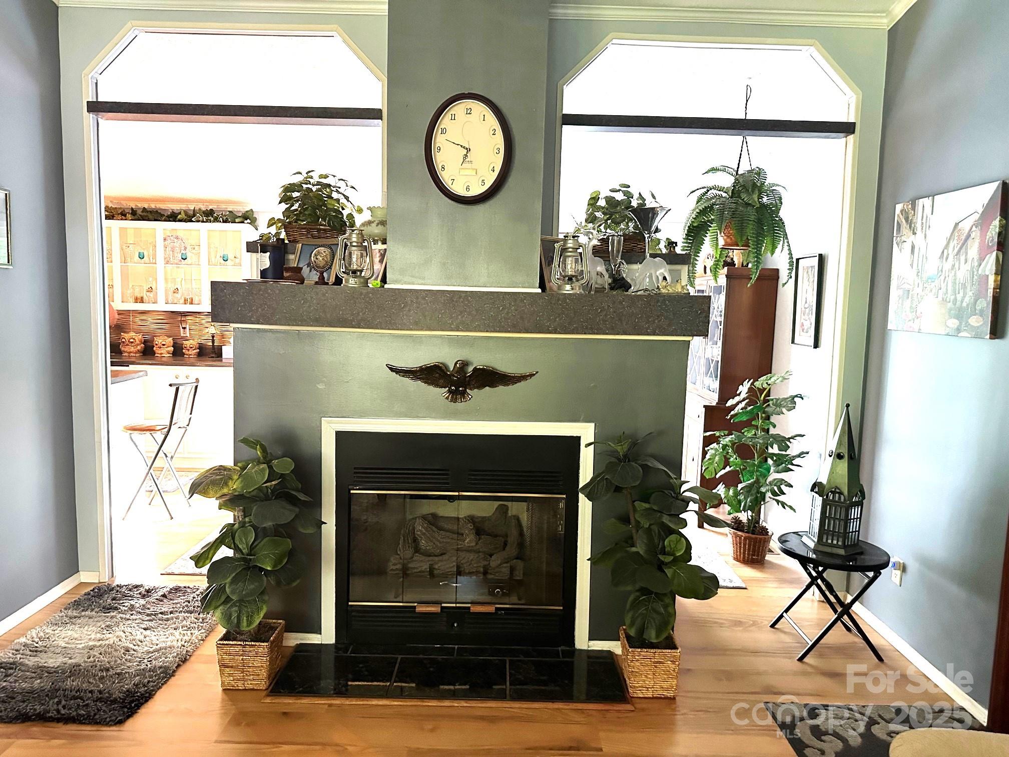 251 Rainbow Rapids Road Rutherfordton, NC 28139 - Photo 16 of 45 a living room with furniture and a fireplace