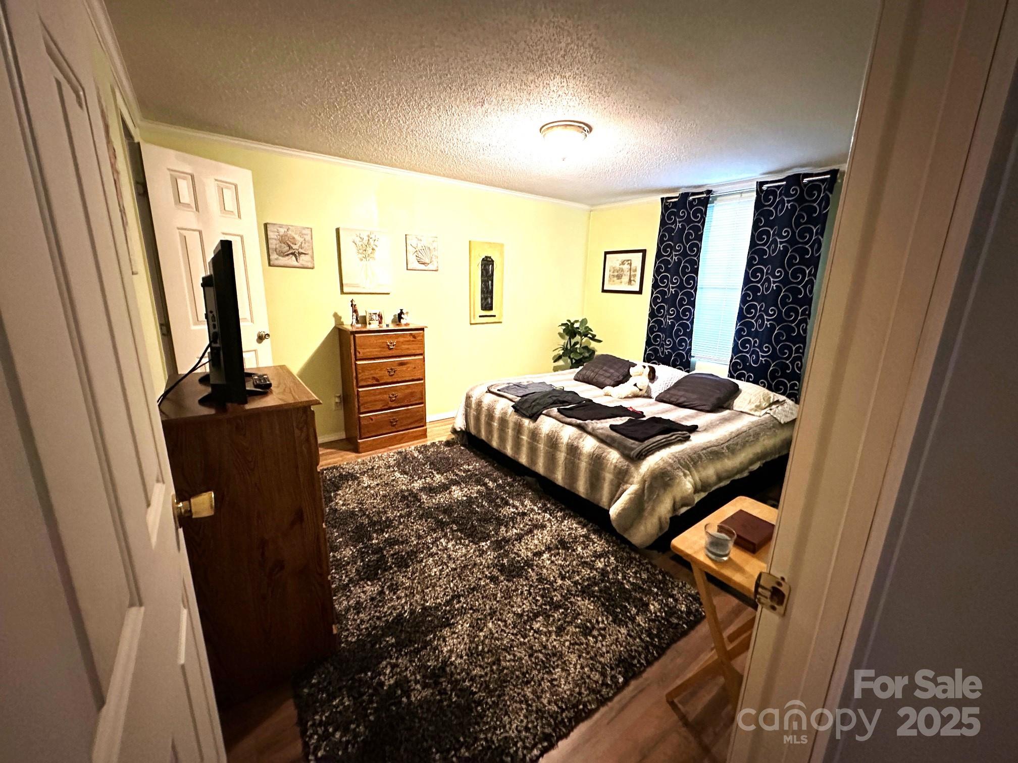 251 Rainbow Rapids Road Rutherfordton, NC 28139 - Photo 35 of 45 a bedroom with bed and wooden floor