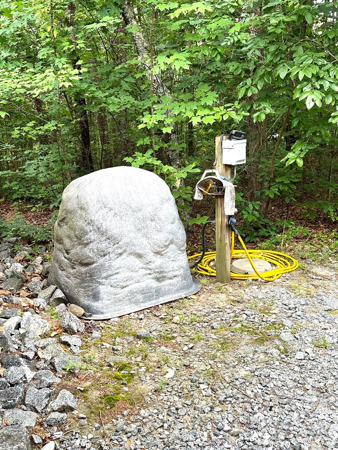 251 Rainbow Rapids Road Rutherfordton, NC 28139 - Photo 9 of 45 a view of a swimming pool with a yard