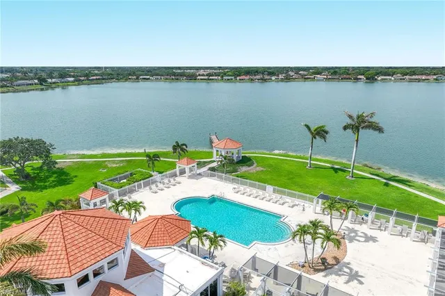 a view of lake and outdoor space