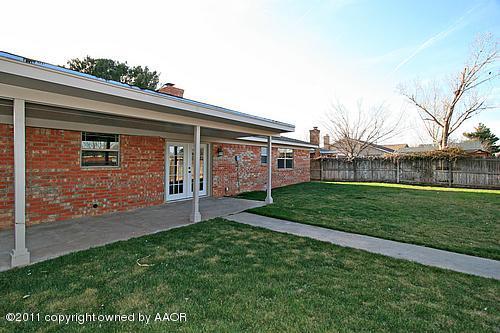 6609 Falcon Road Amarillo, TX 79109 - Photo 15 of 15 Back Yard