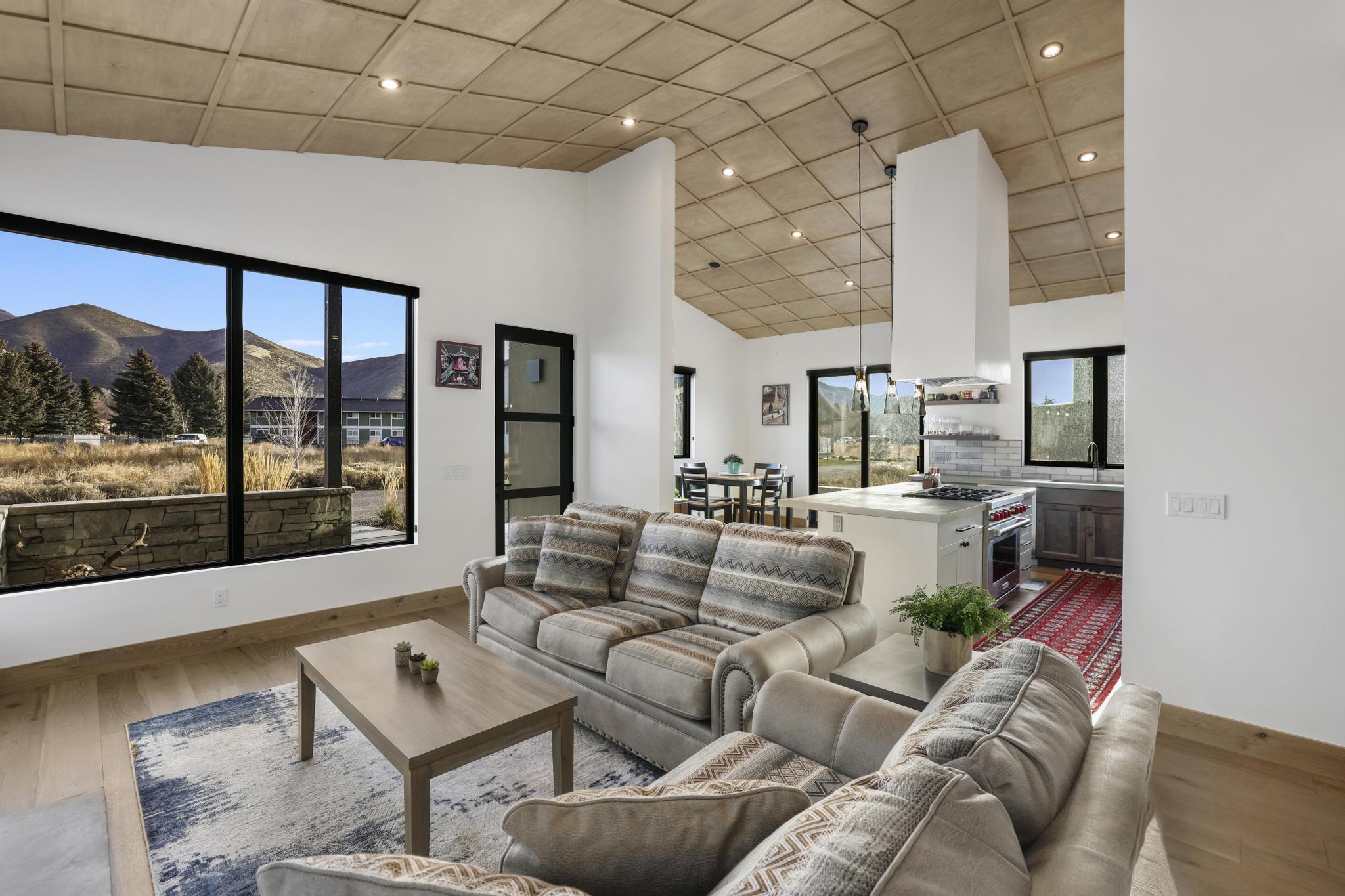 820 North 1st Avenue Hailey, ID 83333 - Photo 4 of 41 Living room to kitchen