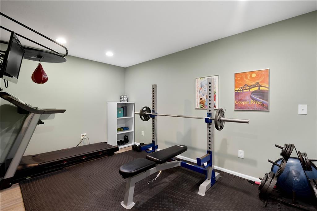 4528 Walnut Ridge Circle McDonald, PA 15057 - Photo 43 of 50 a room with gym equipment and a window