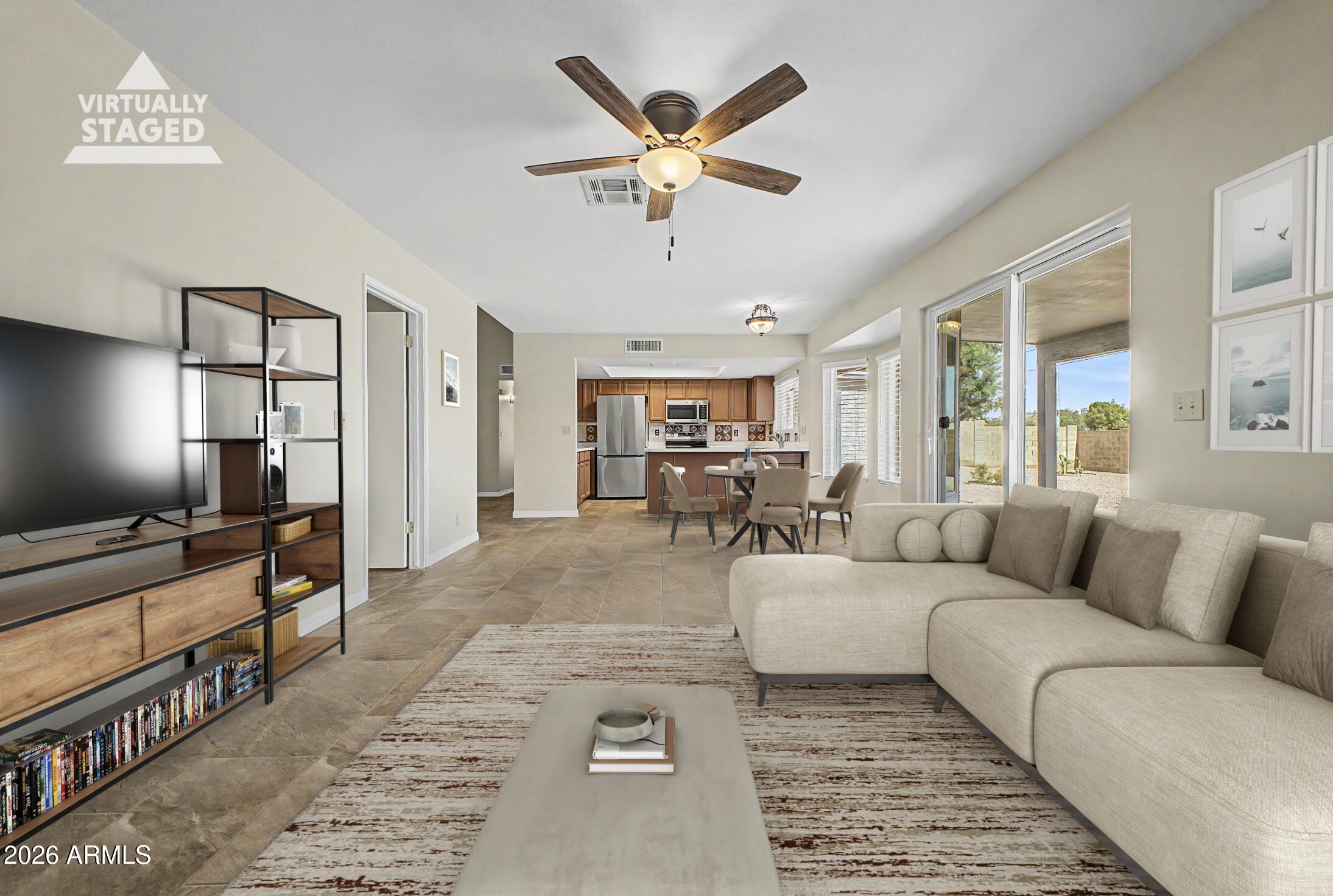 4243 East Decatur Street Mesa, AZ 85205 - Photo 20 of 63 Decatur Family Room Staged