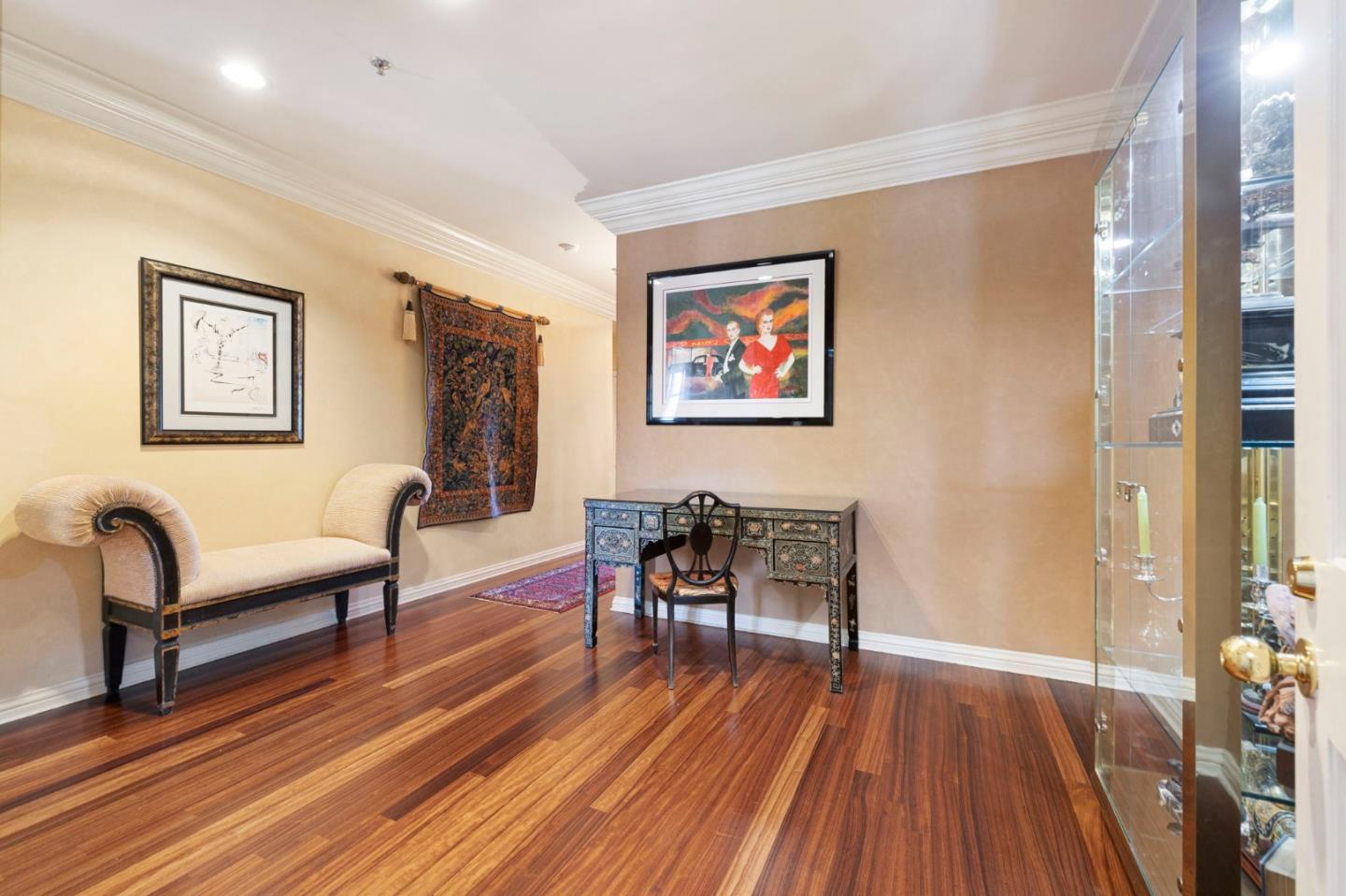 24 Mounds Road, Unit A San Mateo, CA 94402 - Photo 4 of 20 a living room with furniture and a wooden floor