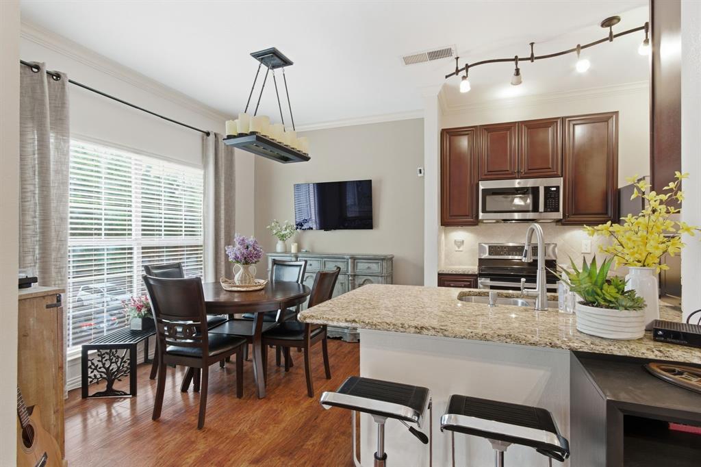 2524 Preston Road, Unit 1607 Plano, TX 75093 - Photo 11 of 28 Dining Area coming from the Living Room