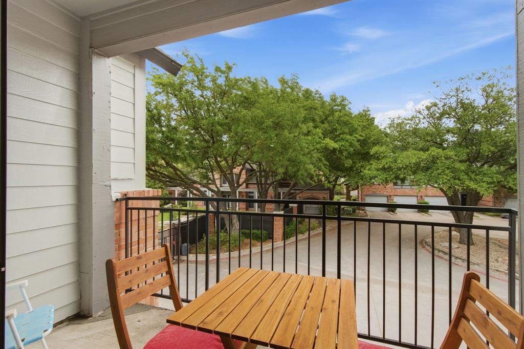 2524 Preston Road, Unit 1607 Plano, TX 75093 - Photo 24 of 28 Balcony patio overlooking treed community