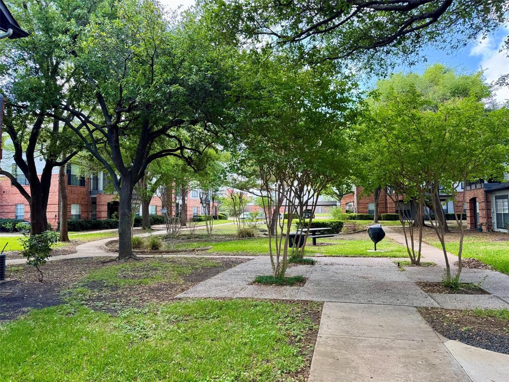 2524 Preston Road, Unit 1607 Plano, TX 75093 - Photo 27 of 28 Treed open area on way to the pool
